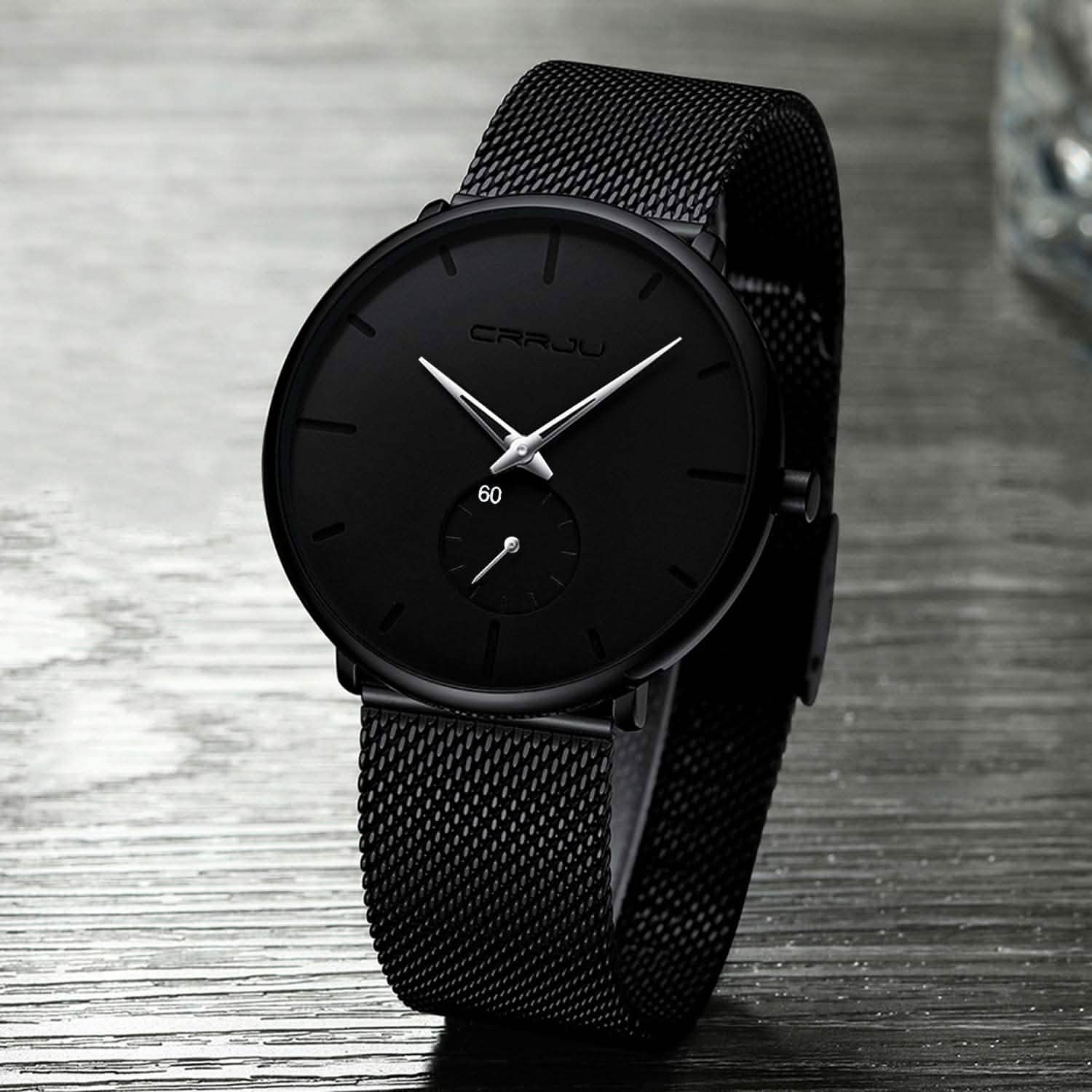 Men's Ultra-Thin Minimalist Waterproof Fashion Wrist Watch DailySale