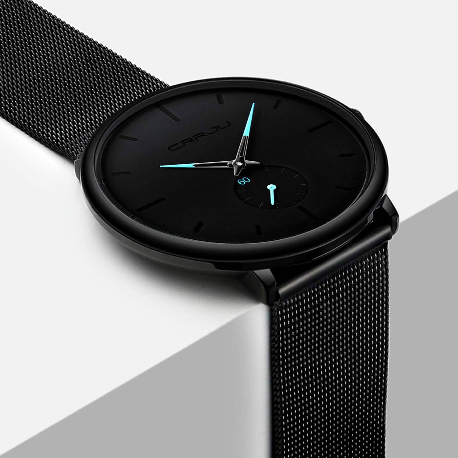 Men's Ultra-Thin Minimalist Waterproof Fashion Wrist Watch DailySale