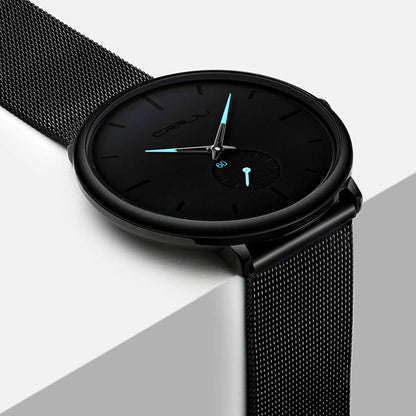 Men's Ultra-Thin Minimalist Waterproof Fashion Wrist Watch DailySale