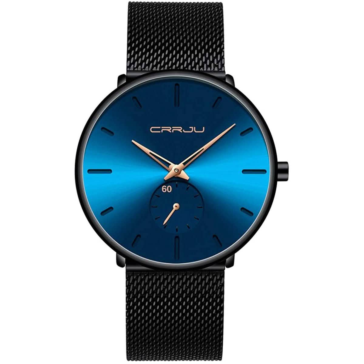 Men's Ultra-Thin Minimalist Waterproof Fashion Wrist Watch DailySale