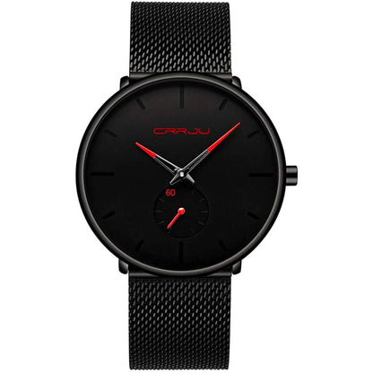 Men's Ultra-Thin Minimalist Waterproof Fashion Wrist Watch DailySale