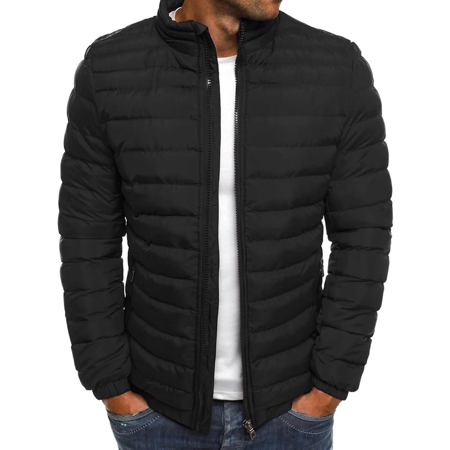 Men's Warm Windproof Puffer Bubble Jacket DailySale