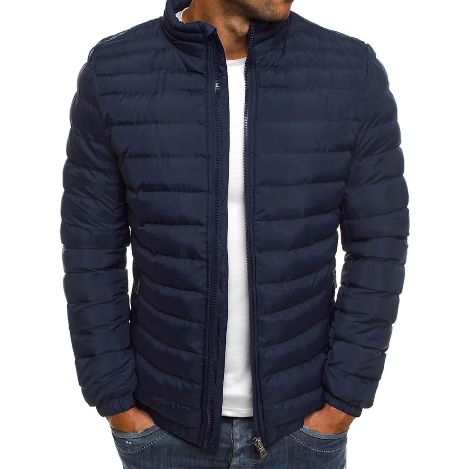 Men's Warm Windproof Puffer Bubble Jacket DailySale