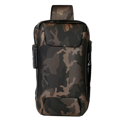 Men's Waterproof Anti-Theft Sling Backpack DailySale