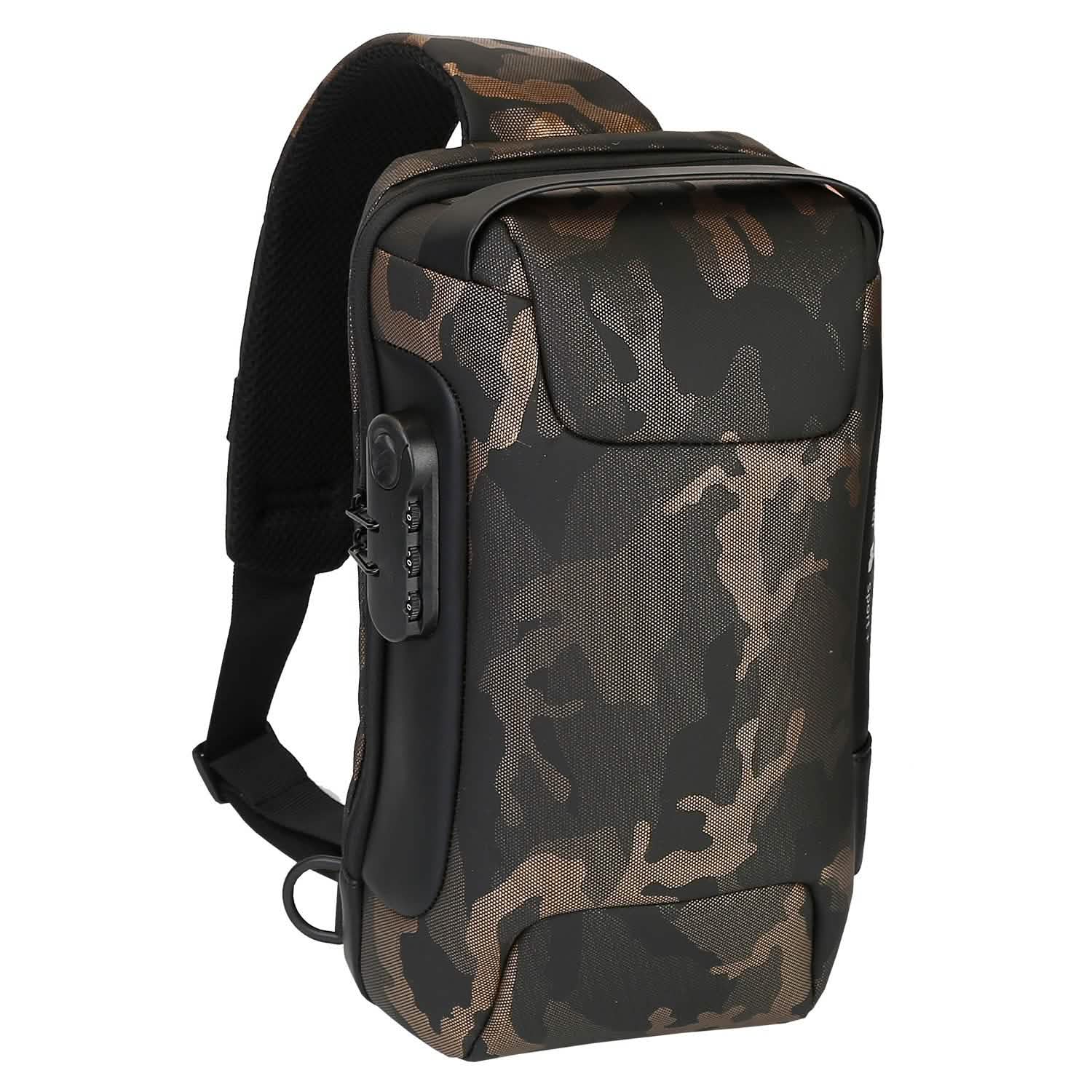 Men's Waterproof Anti-Theft Sling Backpack DailySale