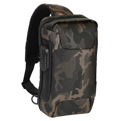 Men's Waterproof Anti-Theft Sling Backpack DailySale