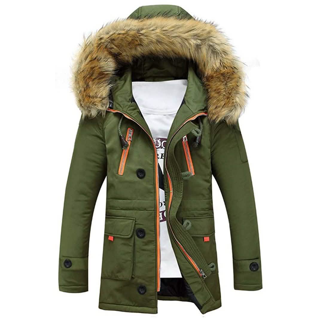 Men's Winter Hooded Down Coat Parkas DailySale