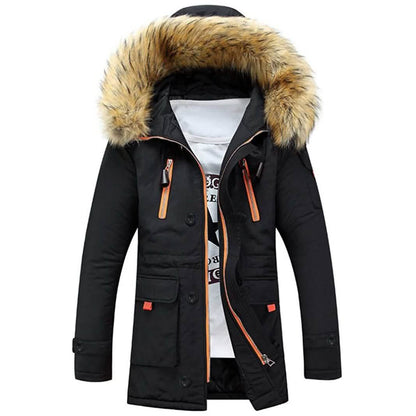 Men's Winter Hooded Down Coat Parkas DailySale