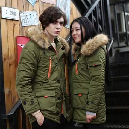 Men's Winter Hooded Down Coat Parkas DailySale