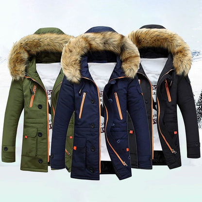 Men's Winter Hooded Down Coat Parkas DailySale