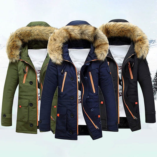 Men's Winter Hooded Down Coat Parkas DailySale