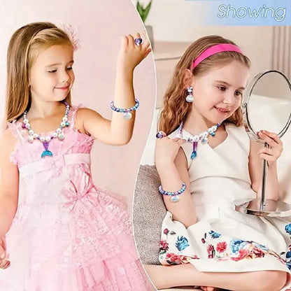 Mermaid-Themed Jewelry Set for Youngsters DailySale