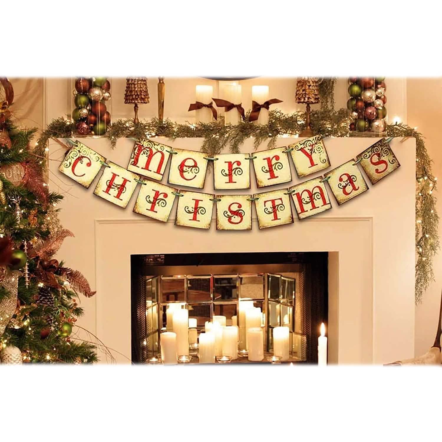 Merry Christmas Banner Home Decor DailySale