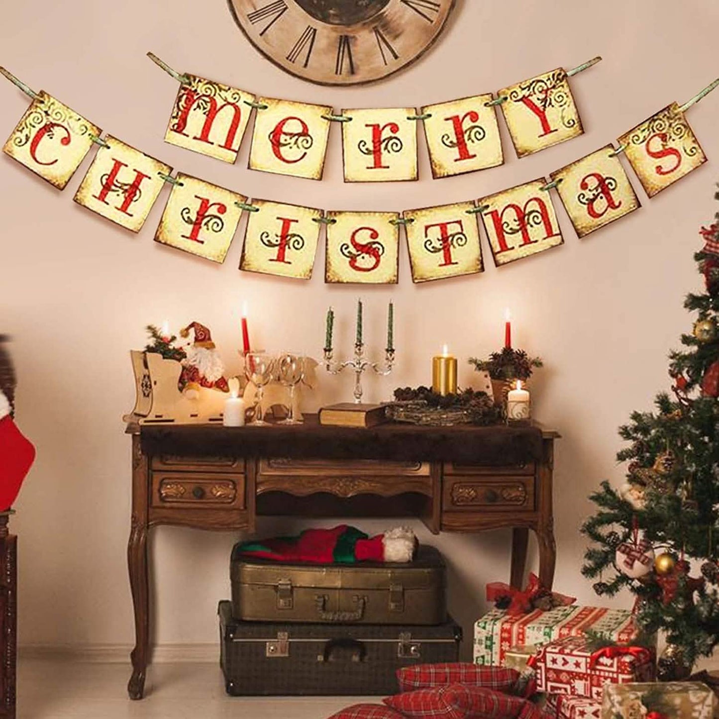 Merry Christmas Banner Home Decor DailySale