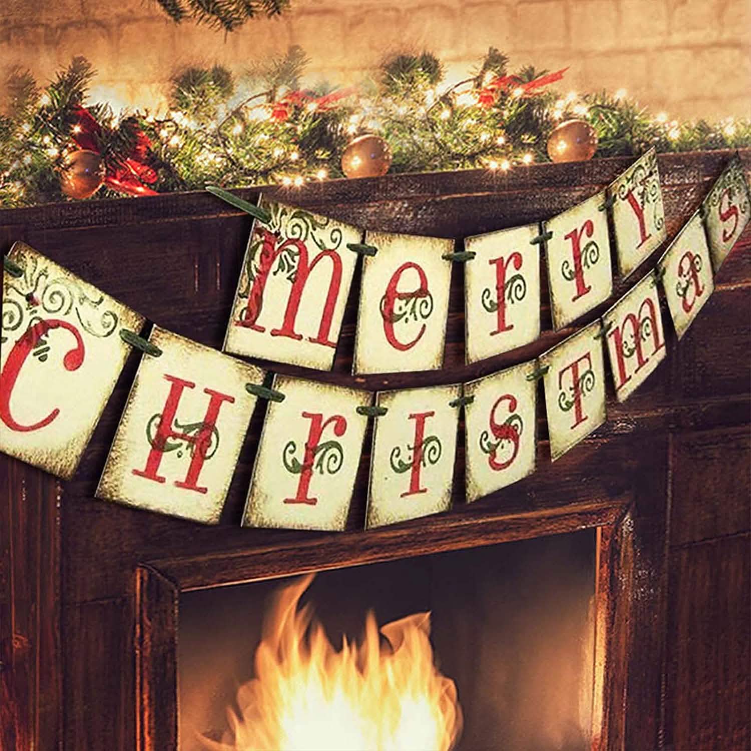Merry Christmas Banner Home Decor DailySale