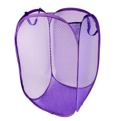 Meshed Up Collapsible Hamper DailySale