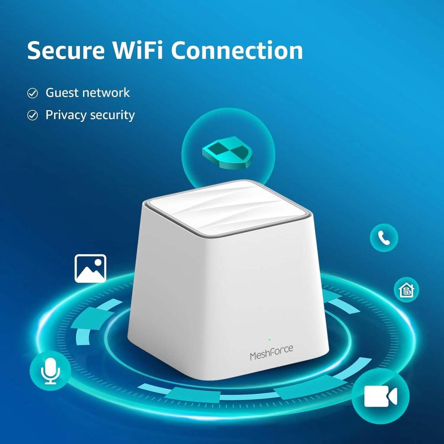Meshforce Mesh WiFi System M3 (2023 Model)  (Refurbished) DailySale