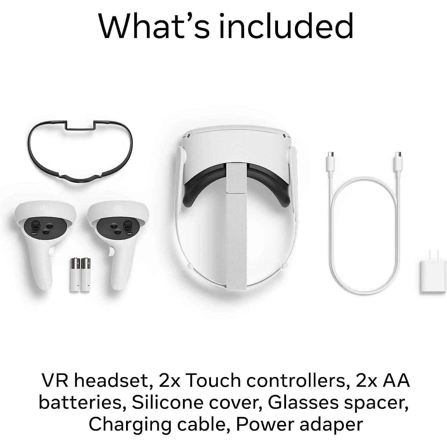 Meta Quest 2 — Advanced All-In-One Virtual Reality Headset  (Refurbished) DailySale