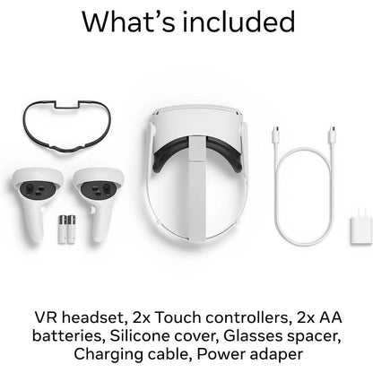 Meta Quest 2 — Advanced All-In-One Virtual Reality Headset  (Refurbished) DailySale