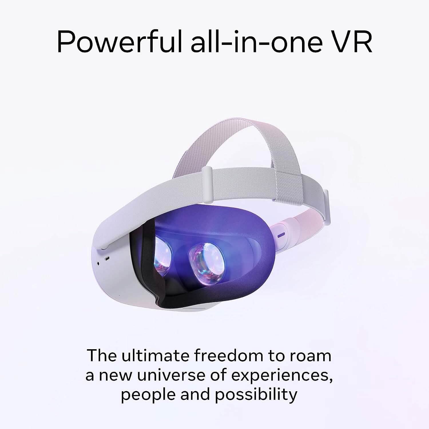 Meta Quest 2 — Advanced All-In-One Virtual Reality Headset  (Refurbished) DailySale
