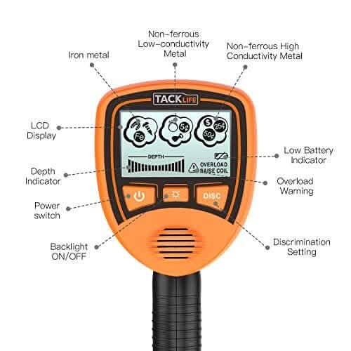 Metal Detector Mainly for Kids with Large Back-lit LCD Display MMD03 DailySale
