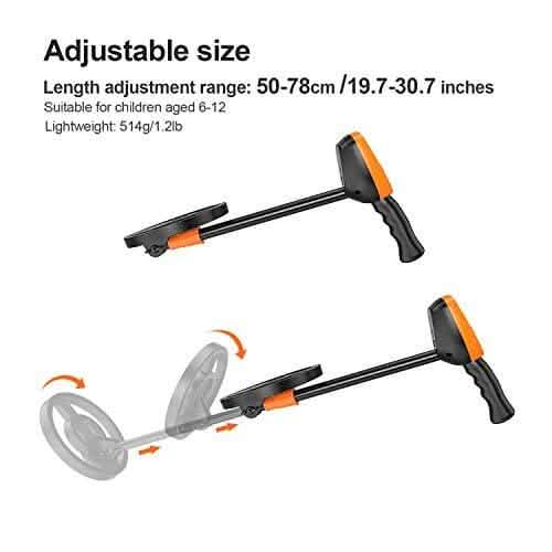 Metal Detector Mainly for Kids with Large Back-lit LCD Display MMD03 DailySale