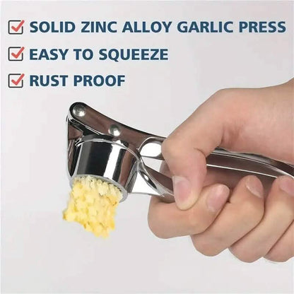 Metal Garlic Press Manually Crusher DailySale