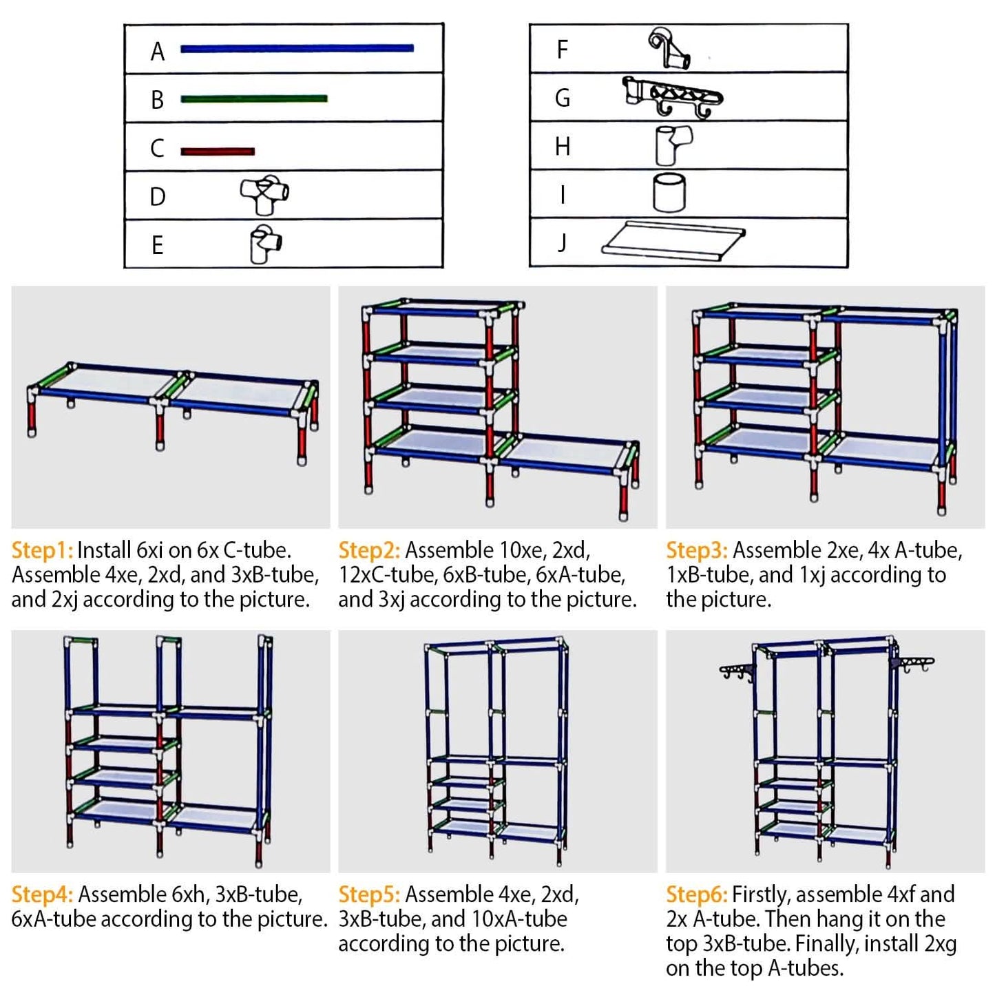 Metal Garment Rack Shoe Clothing Organizer Shelves DailySale