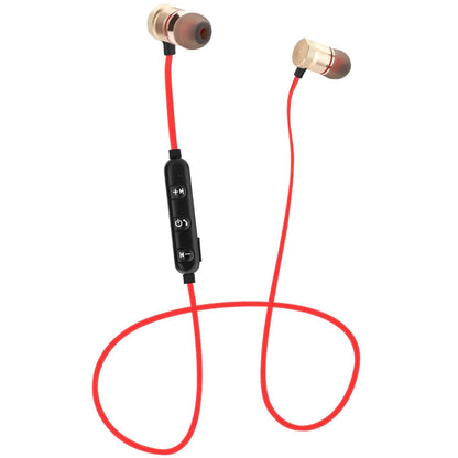 Metal Magnetic Wireless Bluetooth Earphone Sports Headset Stereo Bass DailySale