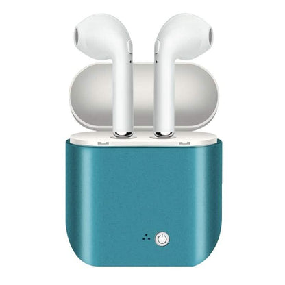 Metallic Wireless Earbuds & Charging Case Set DailySale