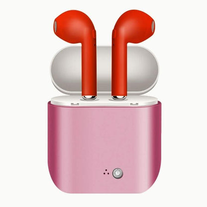Metallic Wireless Earbuds & Charging Case Set DailySale