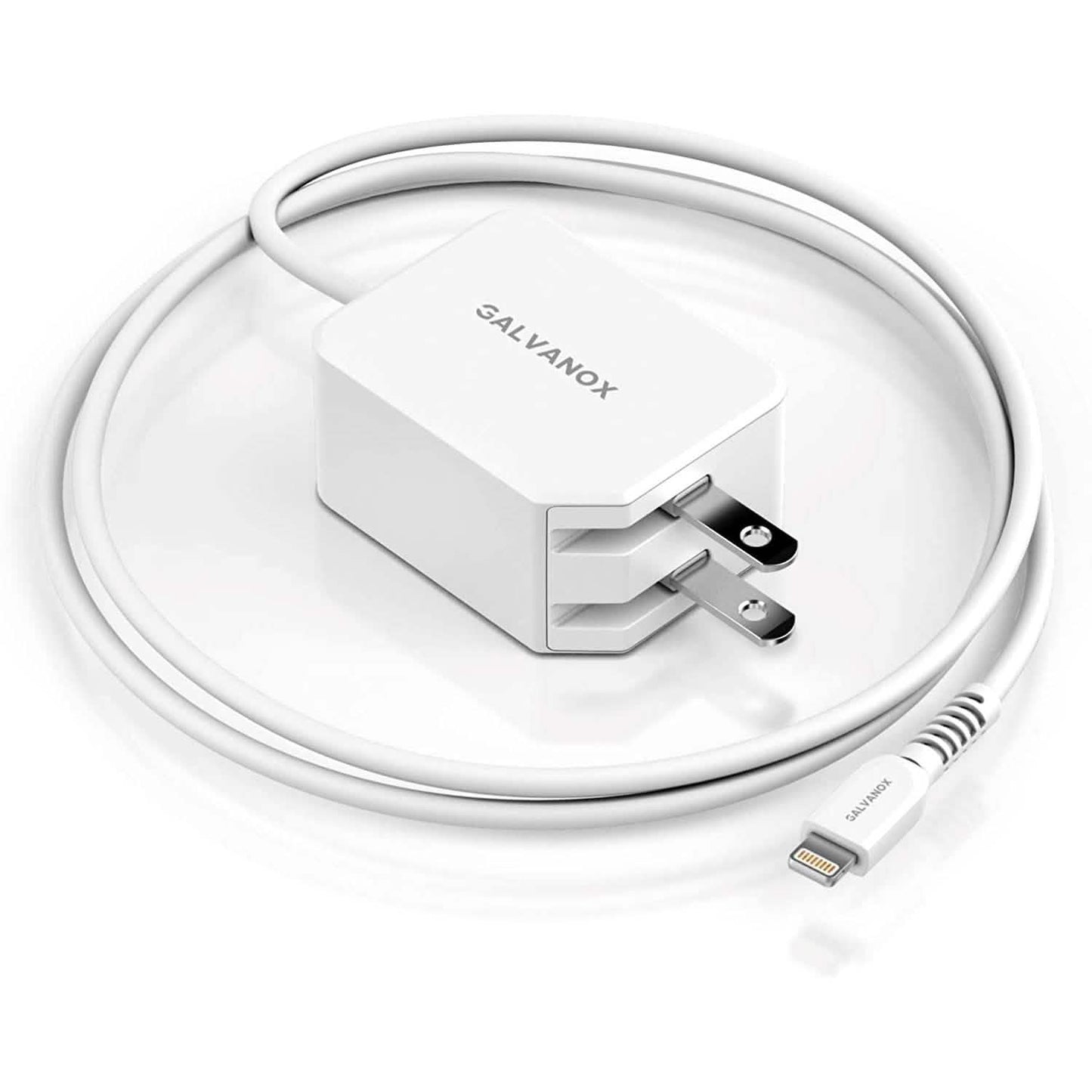 MFi Apple Certified Lightning Fast iPhone Wall Charger Plug for iPhone (20W PD Technology) DailySale