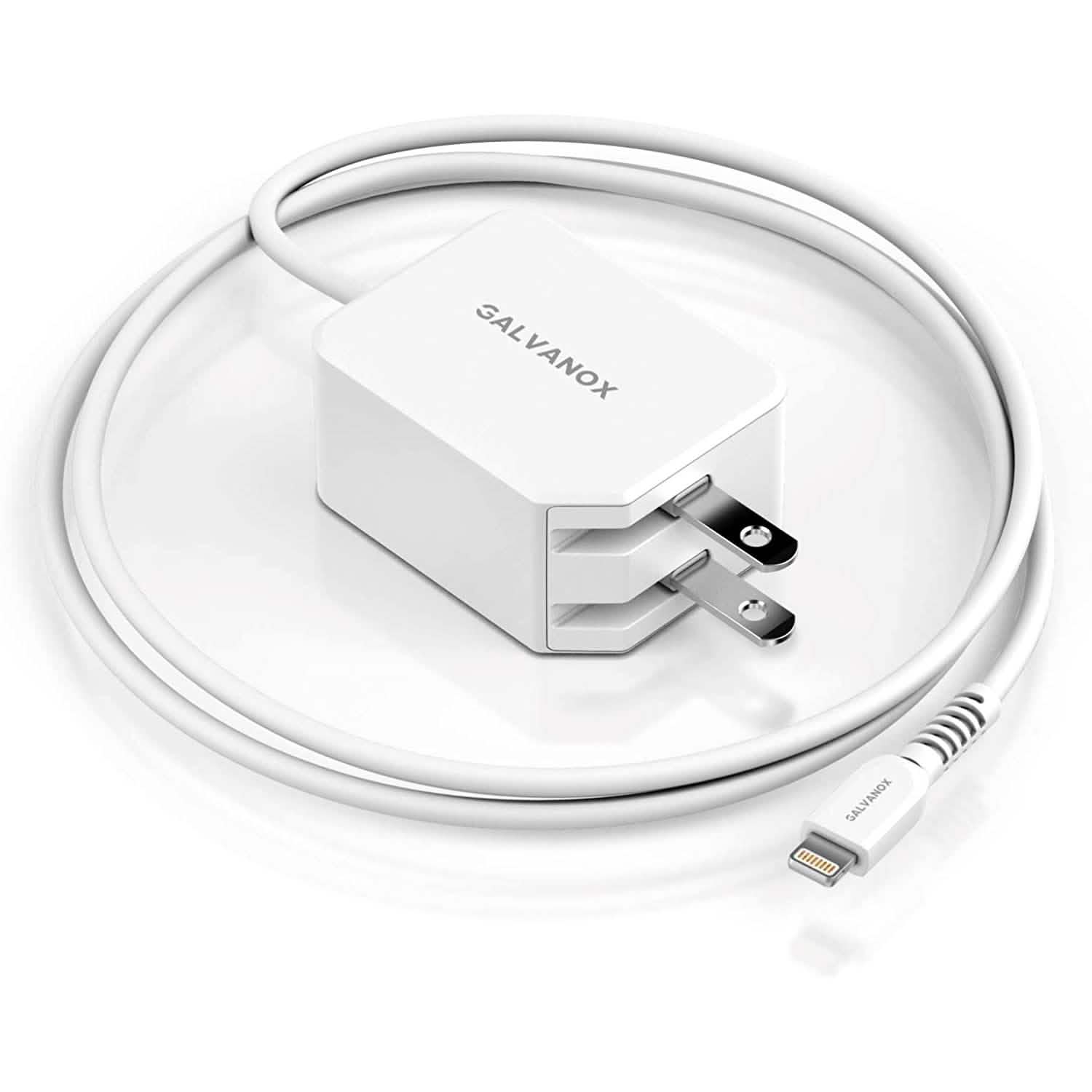 MFi Apple Certified Lightning Fast iPhone Wall Charger Plug for iPhone (20W PD Technology) DailySale