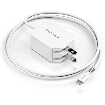 MFi Apple Certified Lightning Fast iPhone Wall Charger Plug for iPhone (20W PD Technology) DailySale