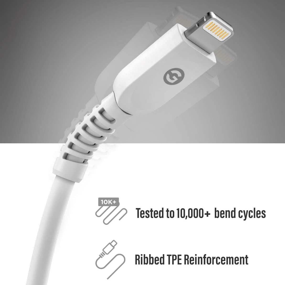 MFi Certified iPhone Fast Charger USB-C to Lightning Cable DailySale
