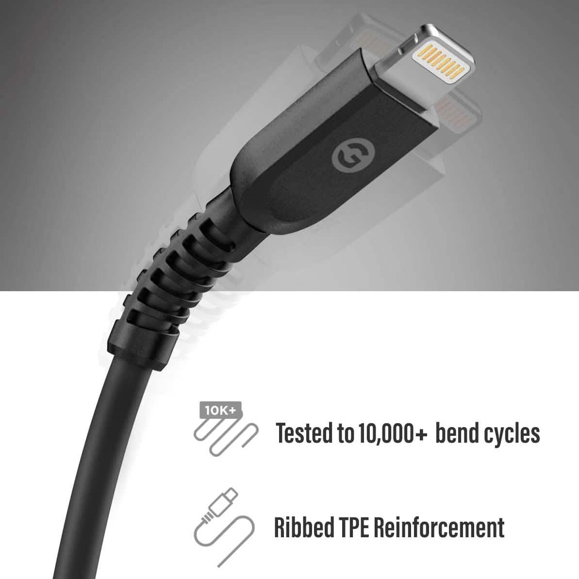 MFi Certified iPhone Fast Charger USB-C to Lightning Cable DailySale