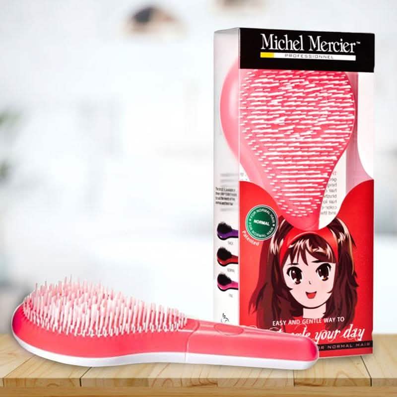 Michel Mercier Kids Detangling Brush Pink For Normal Hair DailySale