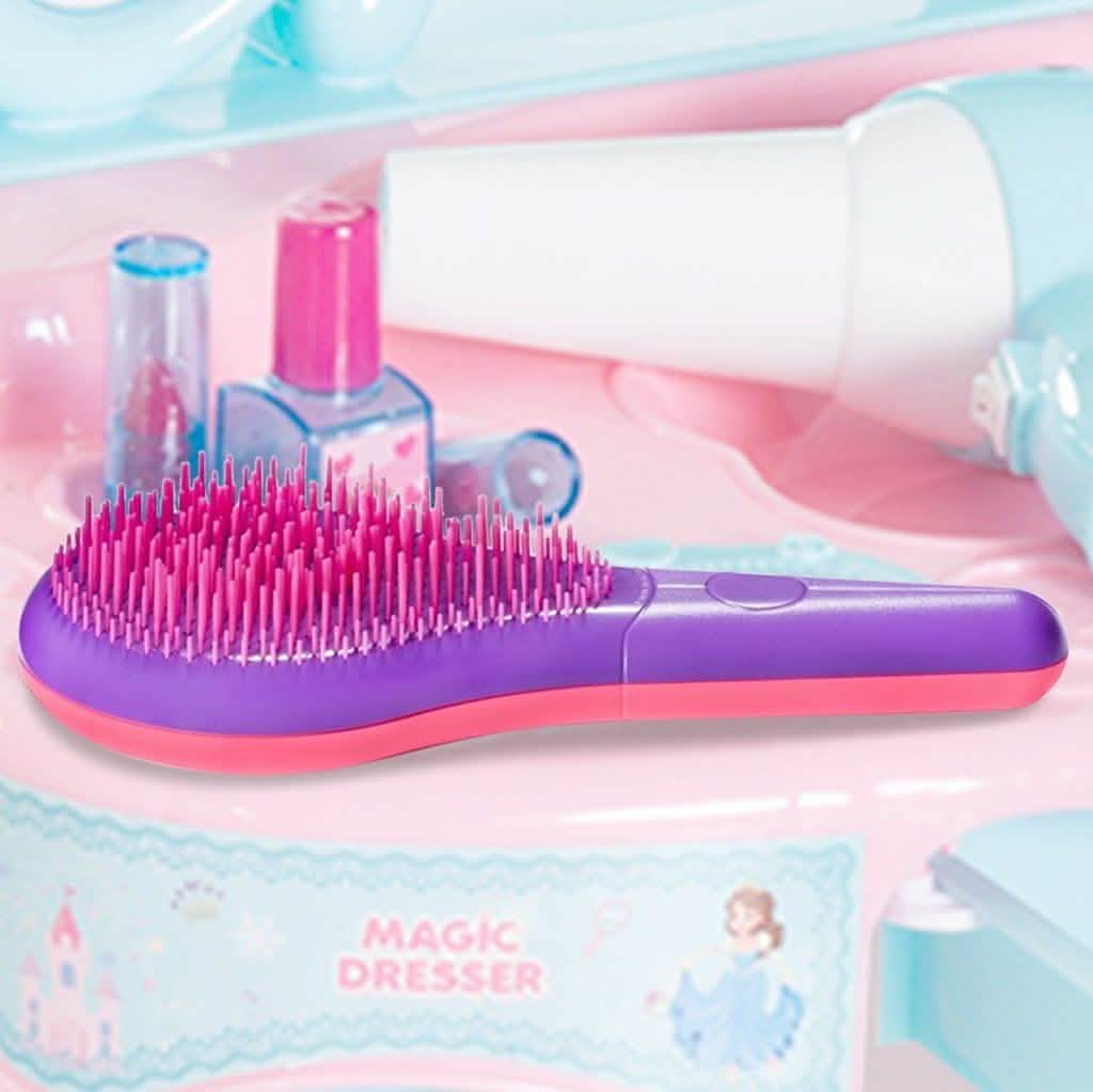 Michel Mercier Kids Detangling Brush Purple - For Fine Hair DailySale