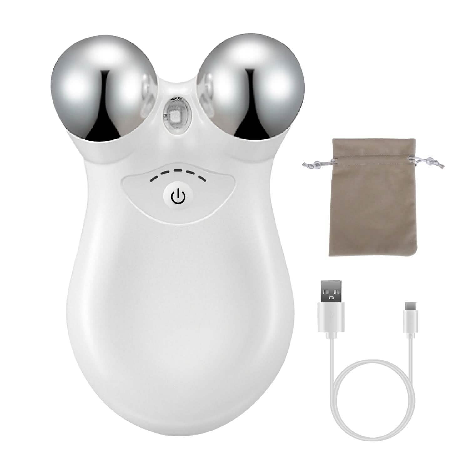 Micro-Current Face Massager Rechargeable Roller with 5 Gears DailySale
