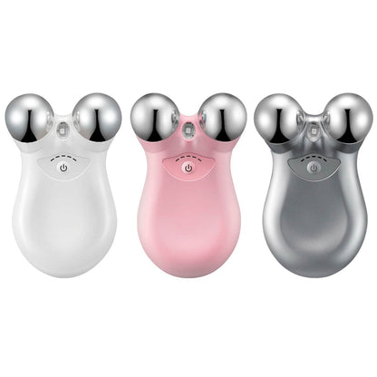 Micro-Current Face Massager Rechargeable Roller with 5 Gears DailySale