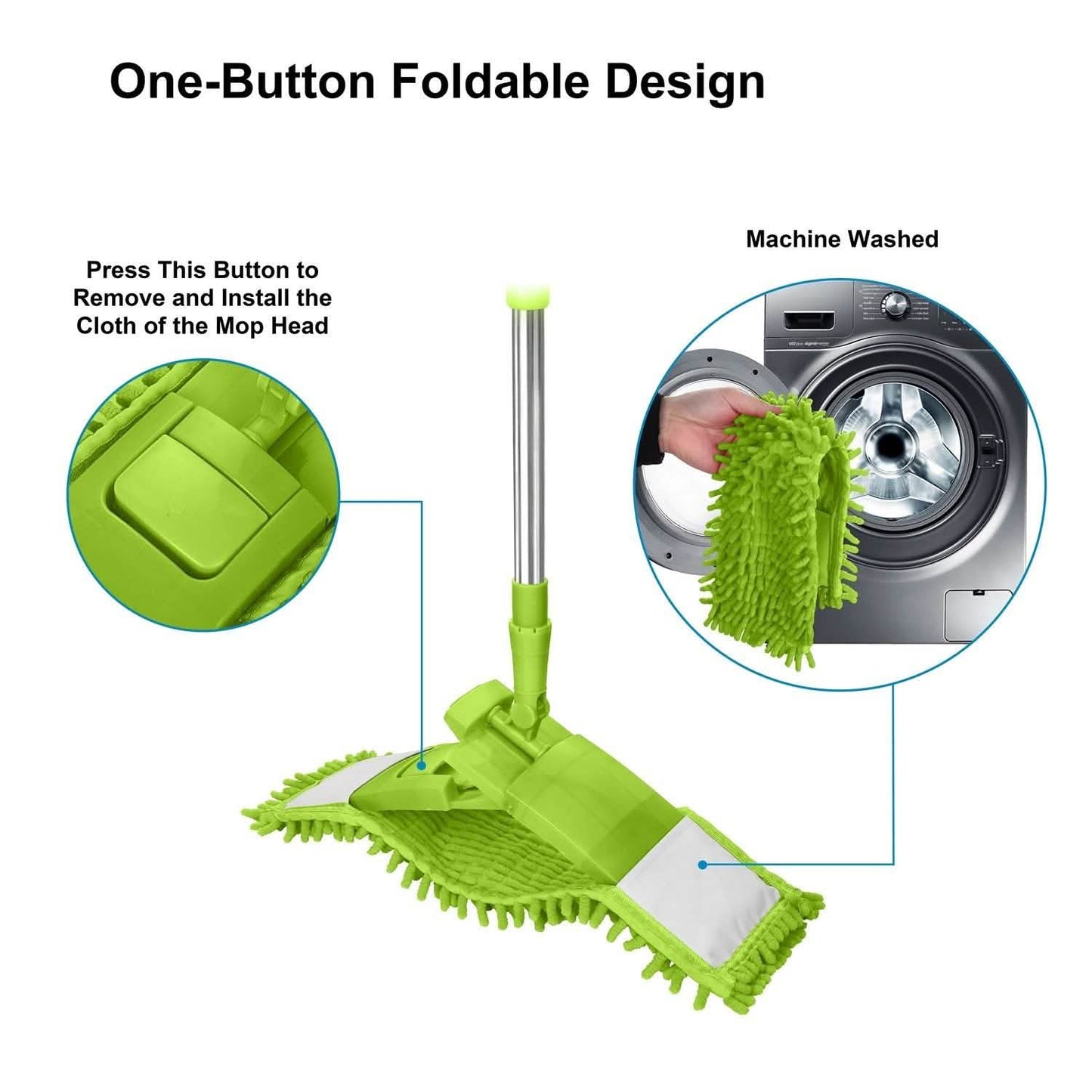 Microfiber 360¬∞ Rotatable Floor Mop DailySale