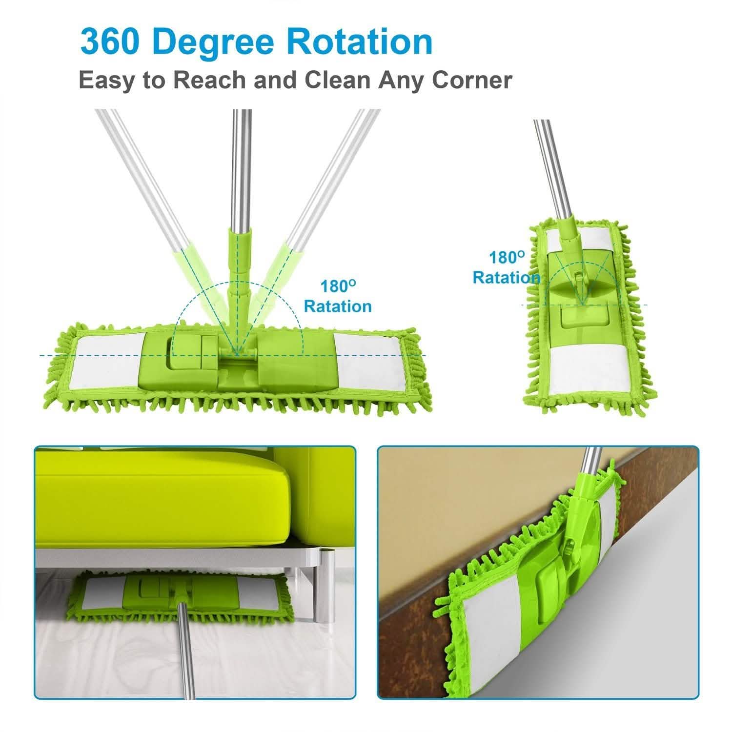 Microfiber 360¬∞ Rotatable Floor Mop DailySale