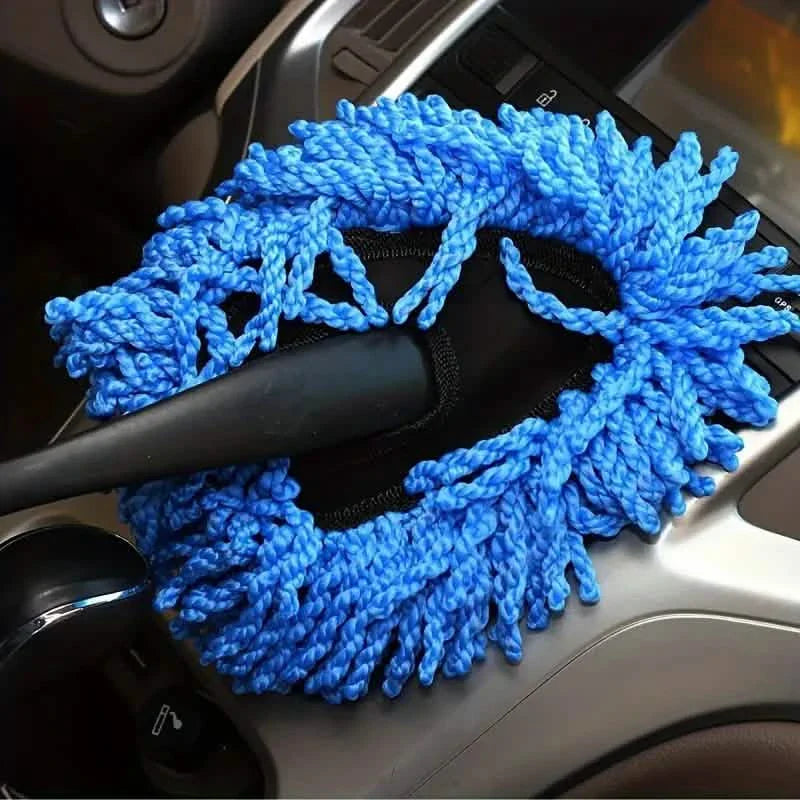 Microfiber Car Duster with Plastic Handle - Interior Cleaning Brush DailySale