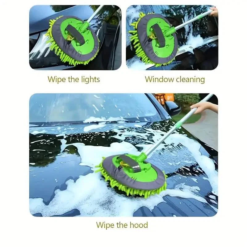 Microfiber Car Wash Brush Mop Kit DailySale