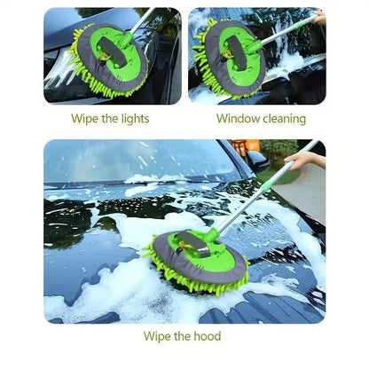 Microfiber Car Wash Brush Mop Kit DailySale