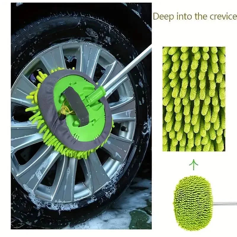 Microfiber Car Wash Brush Mop Kit DailySale
