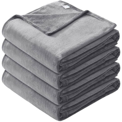 Microfiber Soft Fleece Blanket -Comfy for All Seasons DailySale