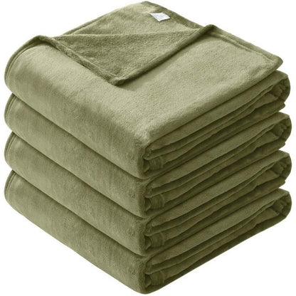 Microfiber Soft Fleece Blanket -Comfy for All Seasons DailySale