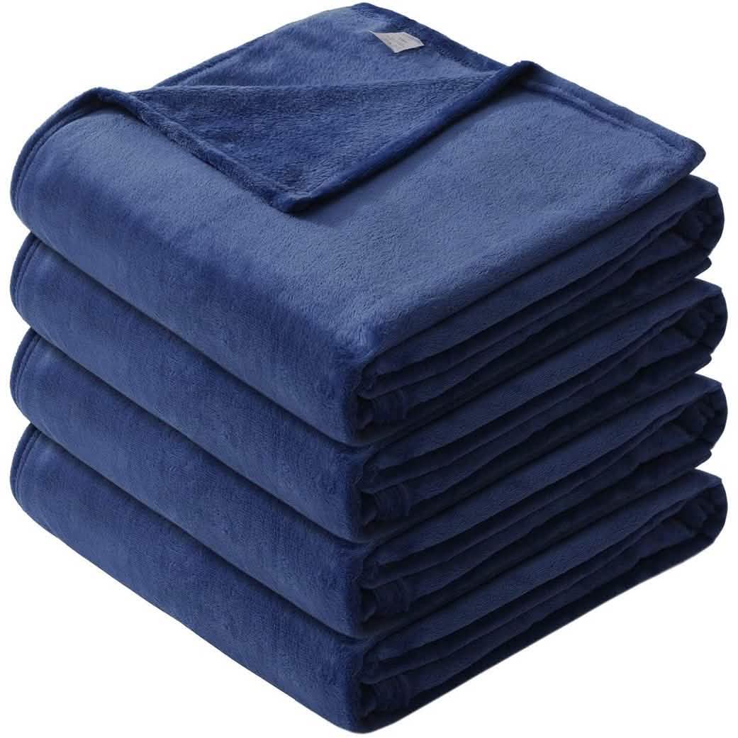 Microfiber Soft Fleece Blanket -Comfy for All Seasons DailySale