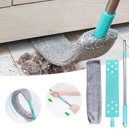 Microfiber Wet Dry Retractable Dusting Brush with Extension Rod DailySale